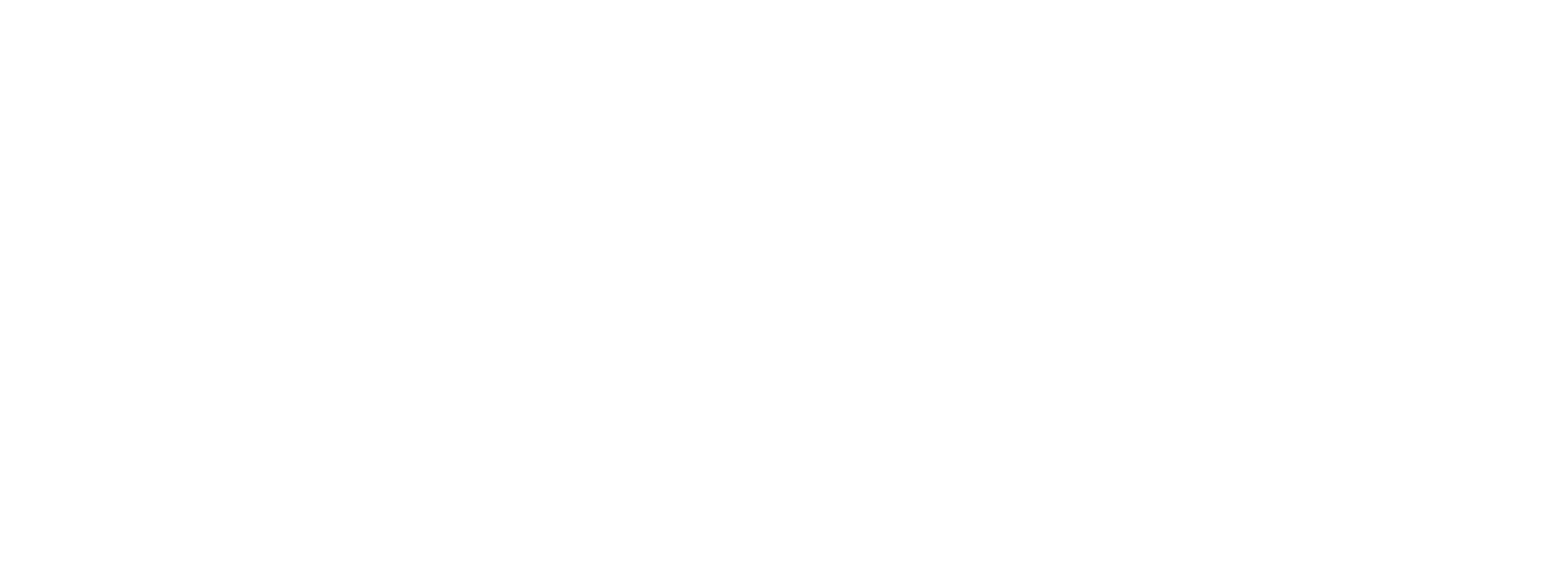 HMG+ wordmark logo in white featuring large bold lettering and the tagline "A Signature of Exceptional Service" on a transparent background.